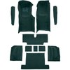 VT1707385 1976 Chevrolet Corvette; Complete Molded Carpet Set; w/ Heel Pad; Cutpile; Blue Green - image 2