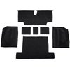 VT1707801 1976 Chevrolet Corvette; Rear Molded Carpet; w/ Heel Pad; Cutpile; Black - image 2