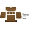 VT1707924 1976 Chevrolet Corvette; Rear Molded Carpet; w/o Heel Pad; Cutpile; Saddle - image 3