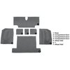 VT1707947 1976 Chevrolet Corvette; Rear Molded Carpet; w/o Heel Pad; Cutpile; Dark Gray - image 3