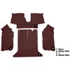 VT1714602 1992-93 Chevrolet Corvette; Coupe; w/ 1 Door Latch; Rear Molded Carpet; w/ Heel Pad; Cutpile; Ruby Red - image 2