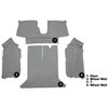 VT1714783 1992-93 Chevrolet Corvette; Coupe; w/ 1 Door Latch; Rear Molded Carpet; Cutpile; Medium Gray/Pewter - image 2