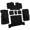 VT1733901 1969-70 Chevrolet Corvette; Rear Molded Carpet; w/ Heel Pad; Cutpile; Black - image 1