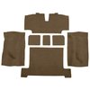 VT1733917 1969-70 Chevrolet Corvette; Rear Molded Carpet; w/ Heel Pad; Cutpile; Medium Saddle - image 2
