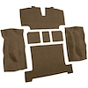 VT1734017 1969-70 Chevrolet Corvette; Rear Molded Carpet; w/o Heel Pad; Cutpile; Medium Saddle - image 1