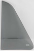 VT5154Y Door Vent Glass 1951-54 GM Truck; 10" x 14"; Smoke Gray - image 1