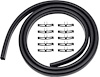 W1080 1955-60 Buick, Chevy, Olds, Pontiac; Hood to Cowl Seal; with Clips; Various Models - image 1