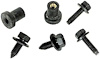 W14R 1967-69 Camaro, Firebird, 1968-72 Nova; Radiator Mounting Hardware Set, 4 Bolts and 2 Well Nuts; 6-Piece - image 1