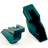 W2203 1963-64 Chevrolet Impala Convertible; Upper Vent Window Rubber Bumpers; Pair - image 1