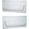 W72310 1972 Chevrolet, GMC Truck; Interior Door Panels; Standard; Non-Scroll Style; Parchment; Pair - image 2