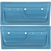 W72404 1972 Chevrolet, GMC Pickup, Blazer/Jimmy, Suburban; Deluxe Interior Door Panels; with Upper Scroll Design; Light Blue; Pa - image 2