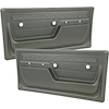W72413 1972 Chevrolet, GMC Pickup, Blazer/Jimmy, Suburban; Deluxe Interior Door Panels; with Upper Scroll Design; Green; Pair - image 1