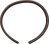 SNAP ON WINDLACE DOUBLE LIP STYLE DARK BROWN SOLD BY FOOT - image 1