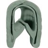 WL310006 Interior Door Jamb Windlace for 1961-1972 GM Models w/28 in. or Less Jamb Length [Moss Green] - image 3