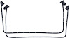 Door Frame Weatherstrip 1970-81 Camaro/Firebird - image 1