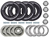 WT5655C Rally 15x7 Wheel and Tire Kit for 1967-1985 GM Cars [5 on 4 3/4"] - image 1