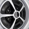 WV418A 1969-70 Chevrolet; Steel Wheel; 5 Spoke SS Style; 14 in. x 7 in.; 5 x 4-3/4 in. Bolt Pattern; Silver - image 2