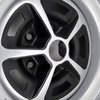 WV419A 1969-70 Chevrolet; Steel Wheel; 5 Spoke SS Style; 15 x 7 in.; 5 x 4-3/4 in. Bolt Pattern; Silver w/Black Matte - image 2