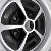 WV420A 1969-70 Chevrolet; Steel Wheel; 5 Spoke SS Style; 15 in. x 8 in.; 5 x 4-3/4 in. Bolt Pattern; Silver - image 2