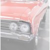 XP4502T 1964 Oldsmobile Cutlass, 442, F85, Vista Cruiser; Front Fender Eyebrow Molding; Chrome; LH - image 2
