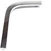 XP4507T 1966 Oldsmobile Cutlass, 442; Fender Eyebrow Molding; RH; Chrome - image 1