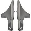 XP4760V 1970-72 Chevrolet Chevelle; Molding End Cap; Front Vinyl Top; Pair; Chrome
