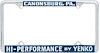 Yenko License Plate Frame Reproduction 1966-1971 Chevy Models - image 1