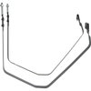 YC111260 Fuel Tank Mounting Straps 1984-1996 Chevrolet Corvette; EDP Coated Galvanized Steel - image 3