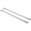 YC111261 Fuel Tank Mounting Straps 1956-62 Chevrolet Corvette; Stainless Steel - image 1