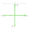 4-Way Truck Lug Nut Wrench - image 3