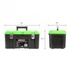 19" TOOL BOX WITH ORG LID - image 2