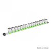 Silver 3/8" Drive Socket Rail - image 4
