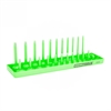 Green 1/4" Drive Socket Tray SAE - image 1