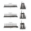 Black 3 Piece Socket Tray Set - Metric - image 2