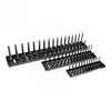 Black 3 Piece Socket Tray Set - Metric - image 3
