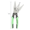 Adjustable Angle Offset Long Nose Pliers 8-1/2" - image 2