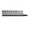 12 PC 3/8" MM DP SCKT SET - image 1