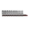 12 PC 3/8" MM DP SCKT SET - image 2