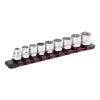 9-Piece 3/8 in. Drive Low-Profile Metric Socket Set - image 1