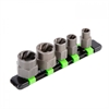 5 Piece Spiral Type Bolt Extractor Socket Set - image 1