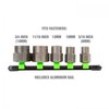 5 Piece Spiral Type Bolt Extractor Socket Set - image 2