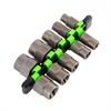 10 Piece Spiral Type Bolt Extractor Socket Set - image 1