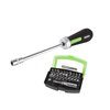 121PC 1/4"&3/8" RATCHET & - image 3