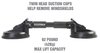 Double Head Suction Cup Glass Tool [92 lb. Capacity] - image 2