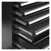 56 IN 11 DR CABINET BLK - image 3