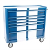 41 IN 6 DRW CABINET BLU & - image 1