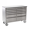 Stainless Steel 10 Drawer Cabinet - 46 inch - image 1