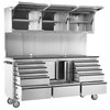 72 in. 11-Drawer Tool Box and Cabinet Combination - image 2