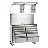 46 INCH CABINET STN STEEL - image 2