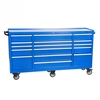 72 IN 16 DRW CABINET BLUE - image 1